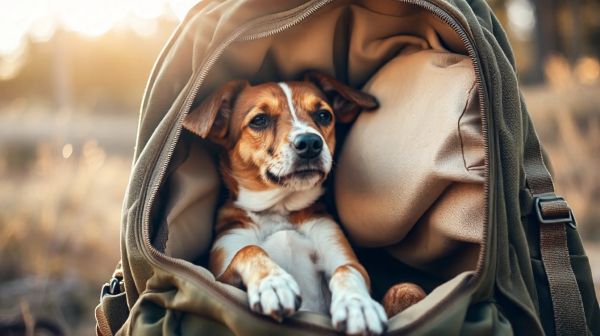 Top 5 sacs à dos pour chiens : sécurité et confort recommandés